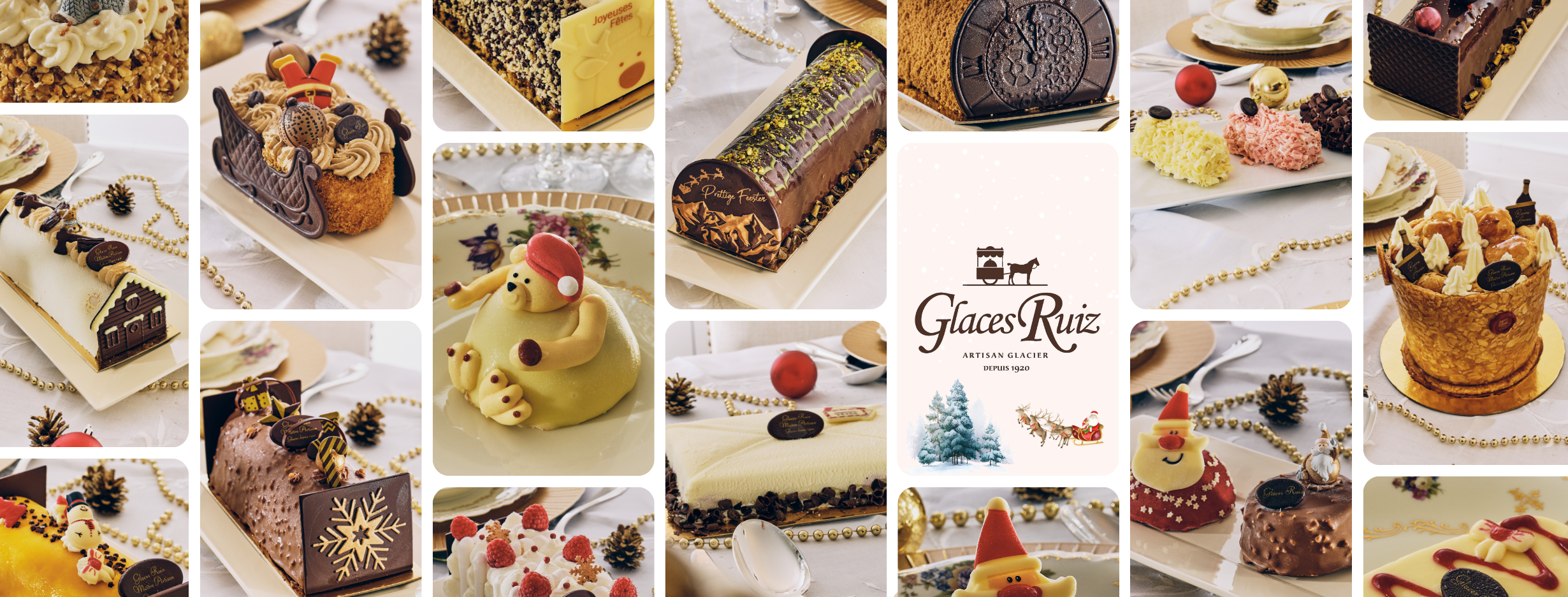 Individuelles, traditionnelles, nouveautés ou grands classiques signés Glaces Ruiz… il y en aura pour tous les goûts avec nos délicieuses bûchettes !